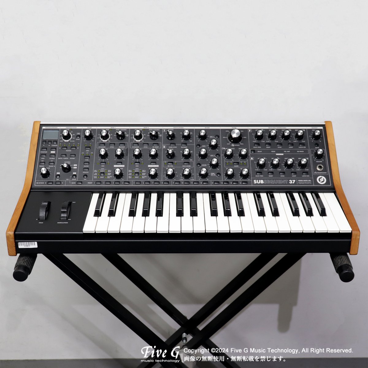 Moog | Subsequent 37 | 中古 - Used - シンセサイザー キーボード | Five G music technology