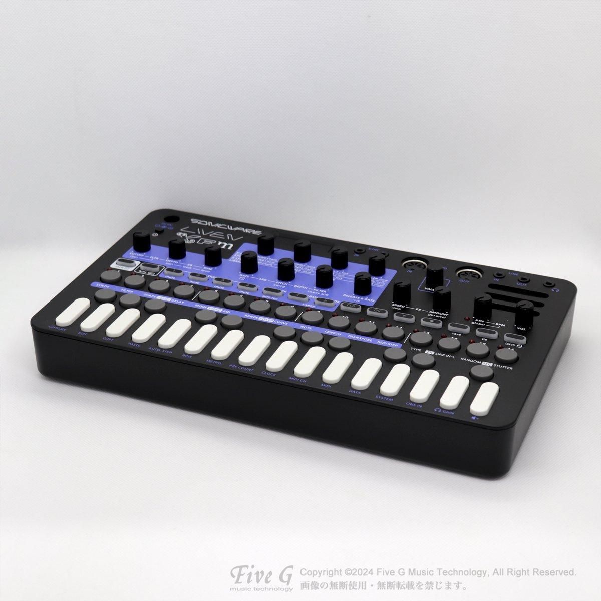 美品 SONICWARE LIVEN XFM ソニックウェア シンセサイザー Amazon.com: Sonicware Liven XFM [FM Synthesizer Groove Box