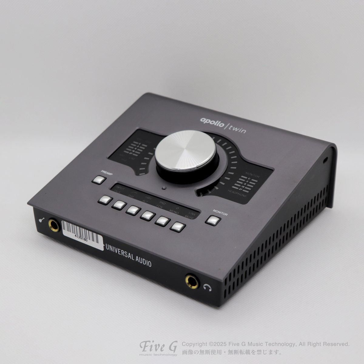 Apollo Twin MkII Quad オーディオインターフェース