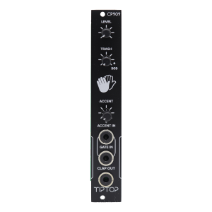 Tiptop Audio | CP-909 Clap (Black Panel)<img class='new_mark_img2' src='https://img.shop-pro.jp/img/new/icons5.gif' style='border:none;display:inline;margin:0px;padding:0px;width:auto;' />