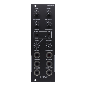 Tiptop Audio | HATS-909 Hi-Hats (Black Panel)<img class='new_mark_img2' src='https://img.shop-pro.jp/img/new/icons5.gif' style='border:none;display:inline;margin:0px;padding:0px;width:auto;' />