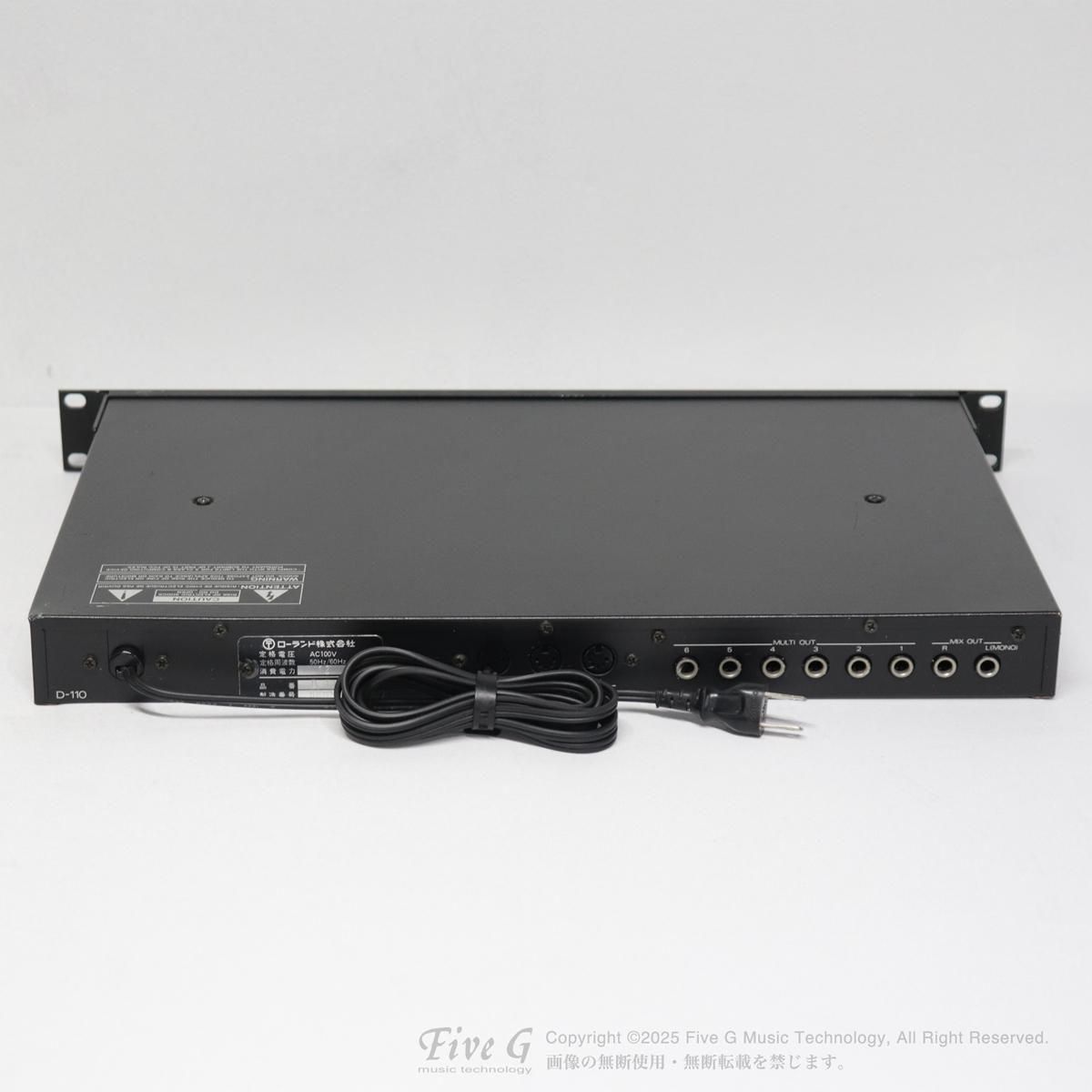 Roland・ローランド MIDI 音源モジュール 「D-110」 Roland D-110を購入: シンセな日々