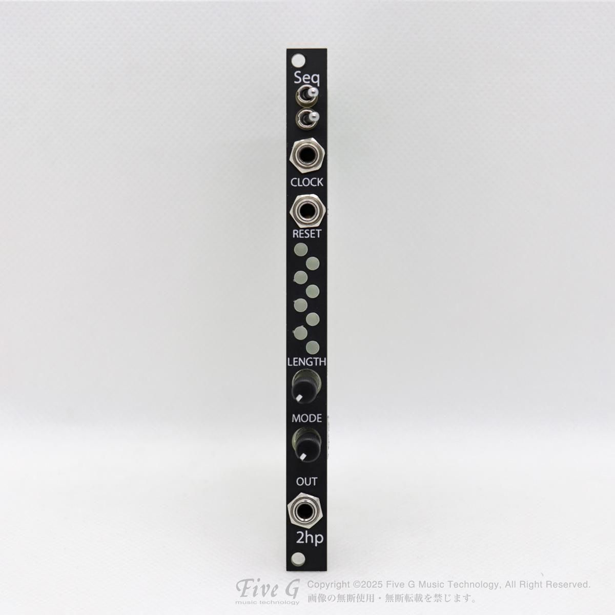 2hp | Seq (Black) | 中古 - Used - モジュラーシンセ | Five G