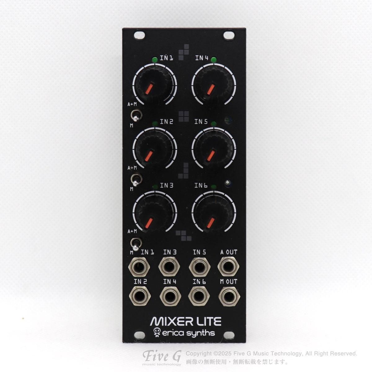 Erica Synths | MIxer Lite | 中古 - Used - モジュラーシンセ