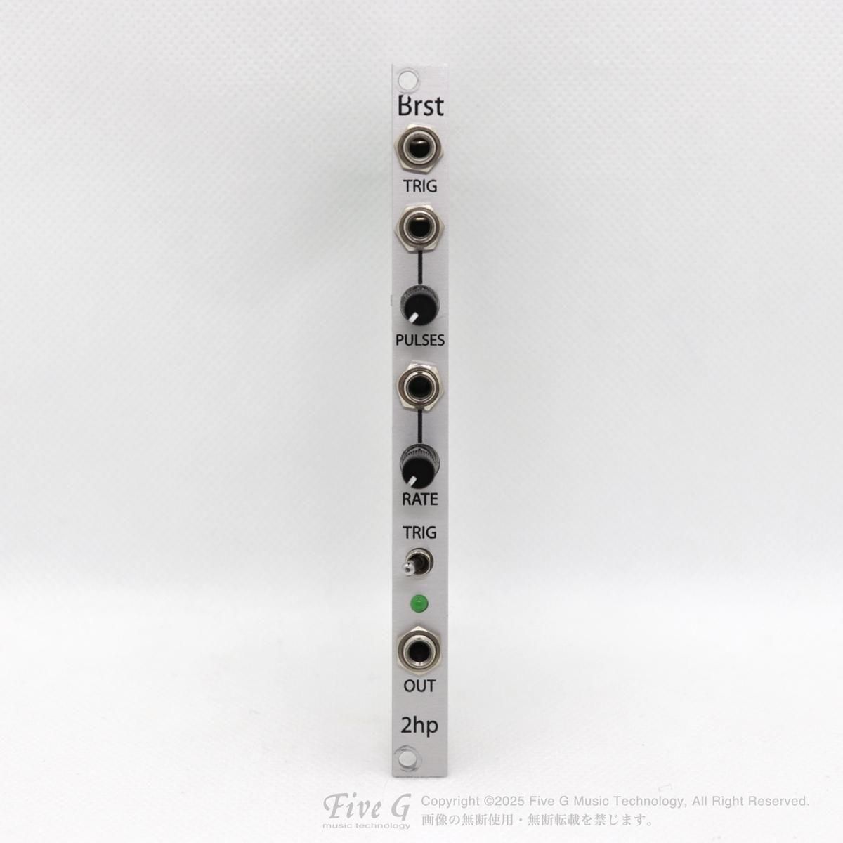 2hp | Brst (Silver) | 中古 - Used - モジュラーシンセ | Five