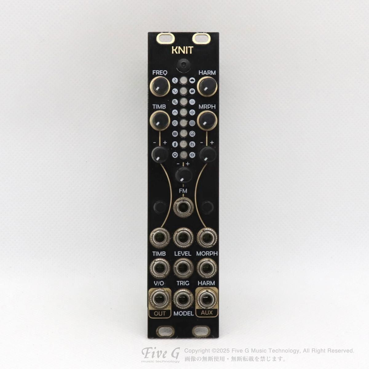 鍵盤楽器 Knit (uPlaits) / After Later Audio Beehive-Black-Gold-