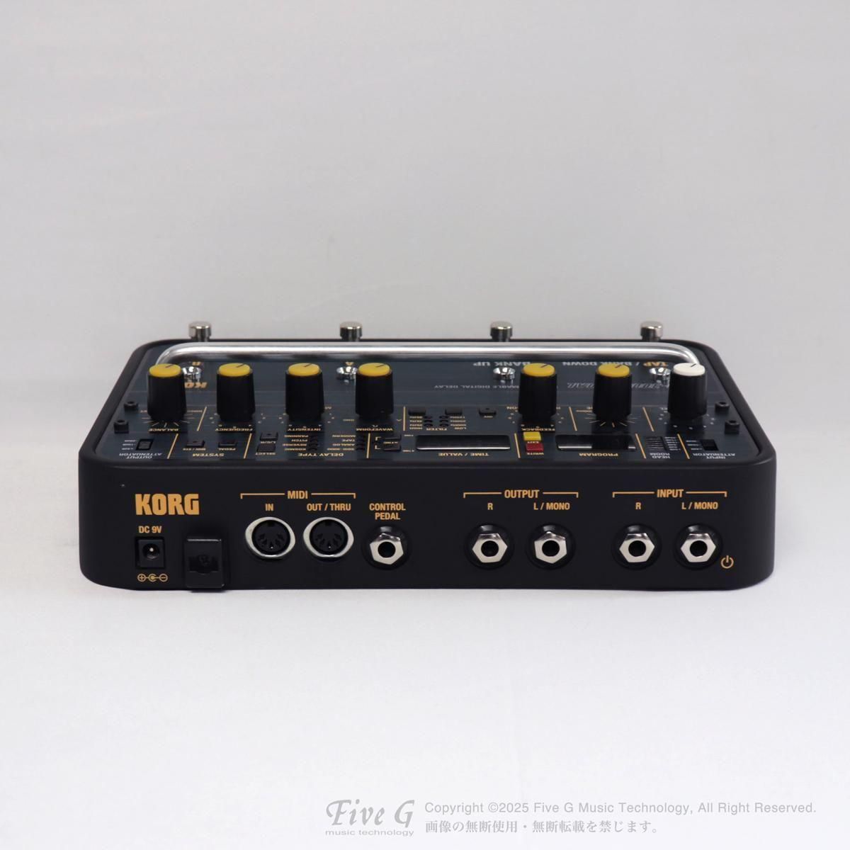 KORG SDD-3000 PEDAL コルグ デジタルディレイ　新品未使用品 Korg SDD-3000 Pedal Programmable Digital Delay Used Tested
