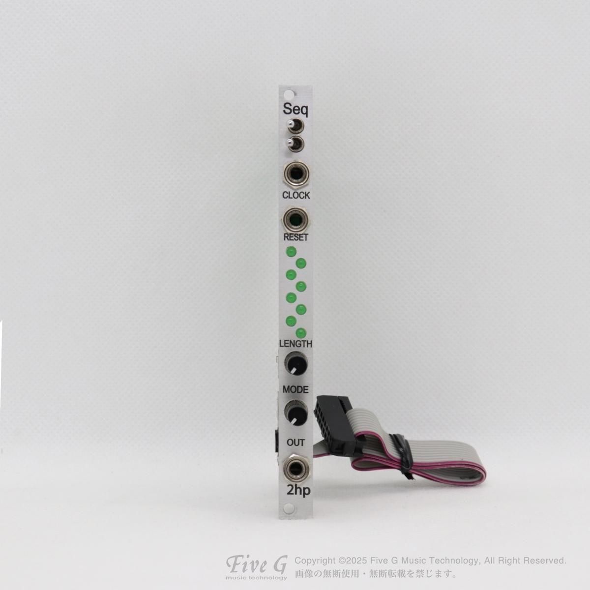 2hp | Seq Silver | 中古 - Used - モジュラーシンセ | Five G