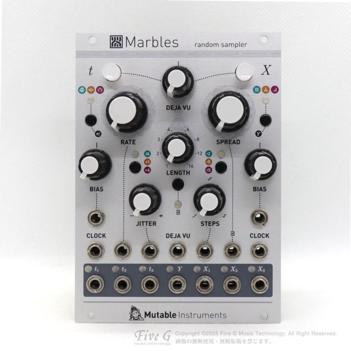 Mutable Instruments Marbles モジュラーシンセ Mutable Instruments | Marbles | 中古 - Used - モジュラーシンセ