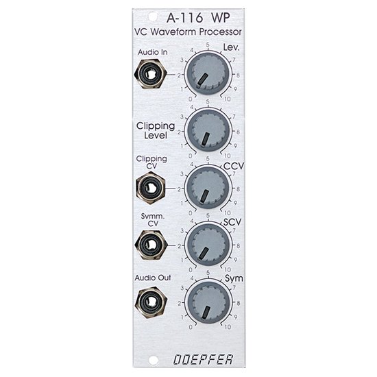 Doepfer A-116 VC Waveform Processor | ユーロラック・モジュラーシンセ | Five G music  technology