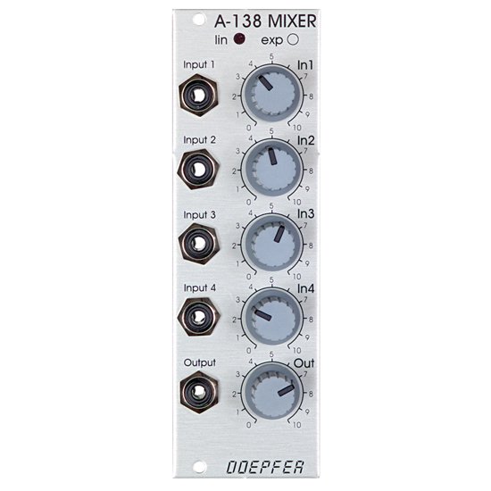 Doepfer A-138A Mixer Liner | ユーロラック・モジュラーシンセ | Five