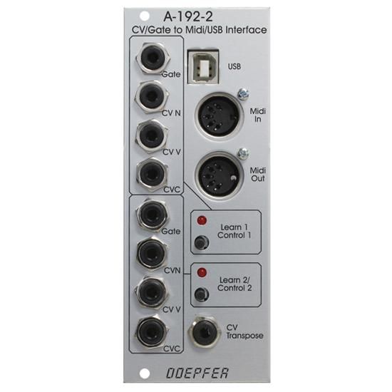 Doepfer A-192-2 CV/Gate to MIDI Interface | ユーロラック