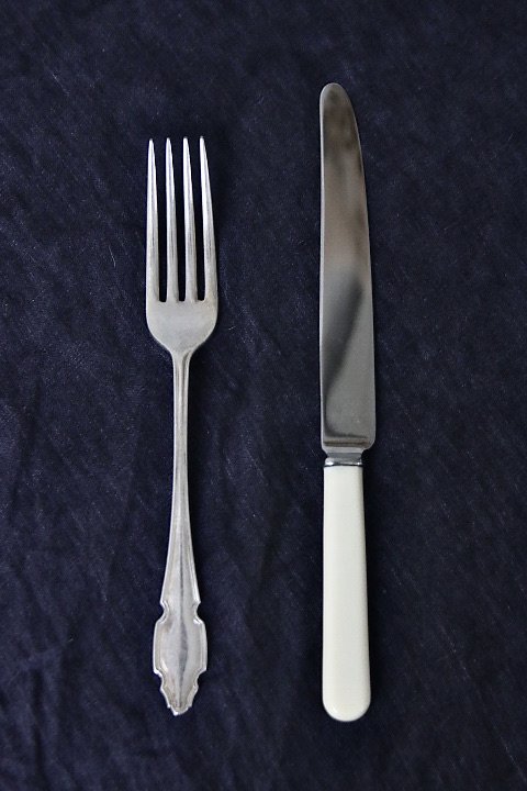 vintage cutlery  L fork 177382494