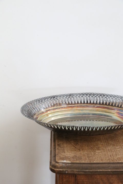 Antique silver plate 179109233