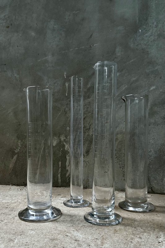 Antique cylinder glass 181579916