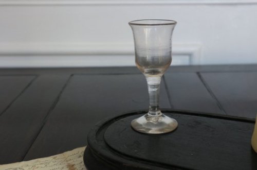 リキュールグラス フランスアンティーク| 18世紀の吹きガラス 