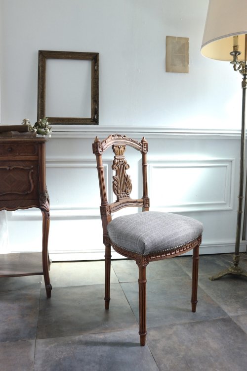 フランスアンティーク家具 アンティークチェア| ルイ16世スタイル 
