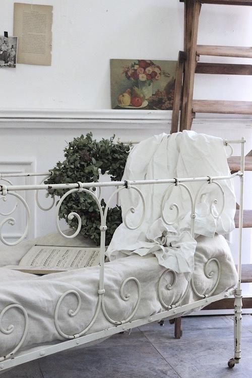 フランスアンティーク家具 アンティーク家具 アイアンベビー