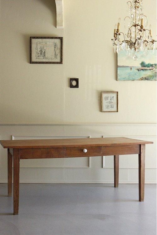 フランス アンティーク French oak Table テーブル カウンター