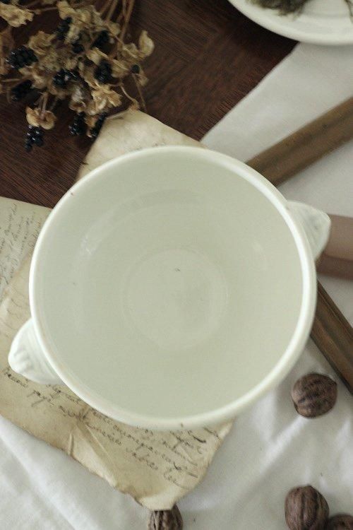 GIEN ジアン スーピエール 蓋なし 小さめ アンティーク 050541