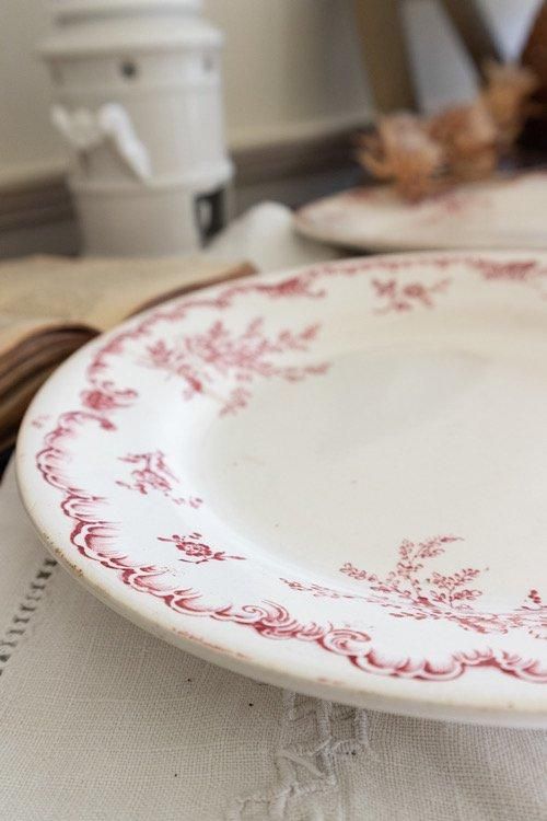 クレイユエモントローのお皿 | フランスアンティーク - antiques