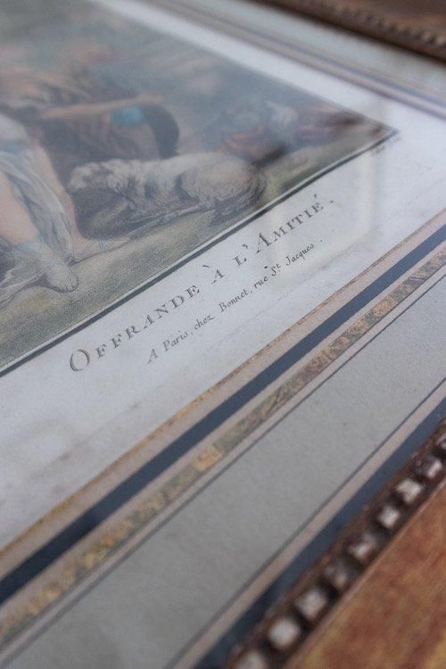 フランスアンティーク　ブロンズフレーム Vintage Picture Frames 3x3 Round Gold - Antique Ornate Small