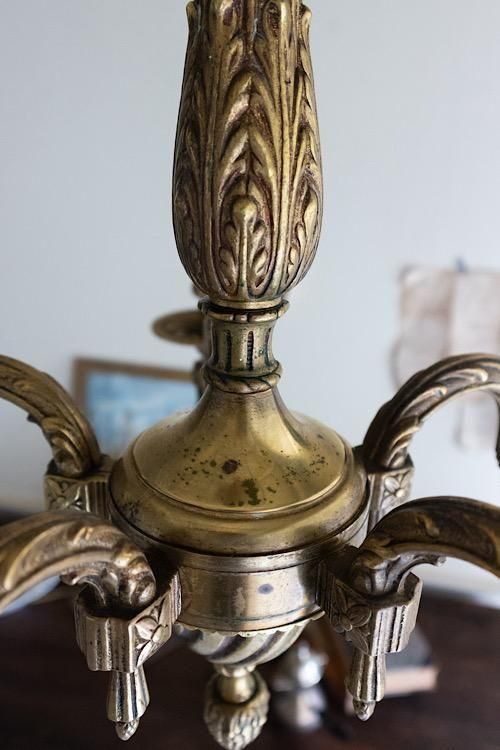 5灯シャンデリア | アンティーク照明- フランスアンティーク antiques