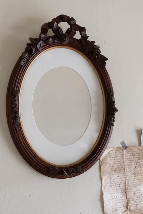 フランスアンティーク,アンティークフレーム,アンティークミラー