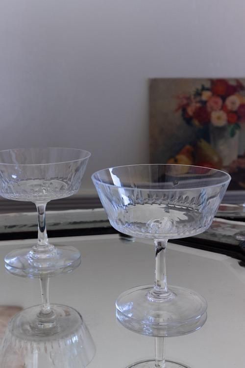 OLD BACCARAT シャンパンクープ | オールドバカラ - フランス