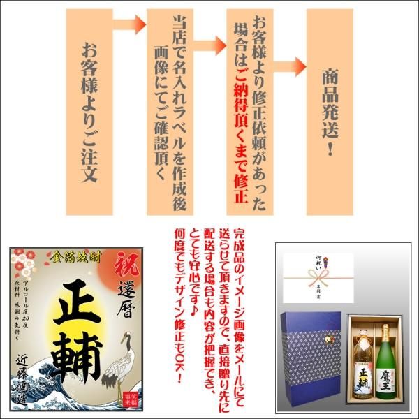 魔王と名入れ金箔焼酎ギフトセット あのプレミアム酒 魔王名入れ