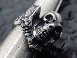 Skull Wing Ring [R-98]
