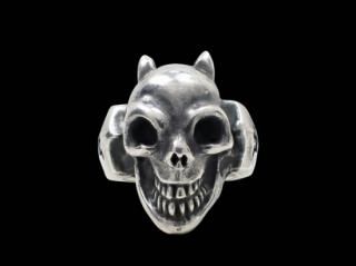 Single Devil Skull Ring [R-135]