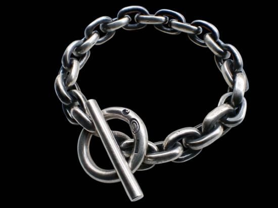 SILVER925 SMALL OVAL BRACELET/シルバーブレスレット SILVER925 OVAL CHAIN BRACELET