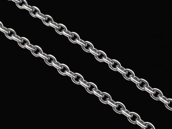 3.9Chain & 1/16 T-bar Necklace [N-110] 60cm Classic T-Bar3.9