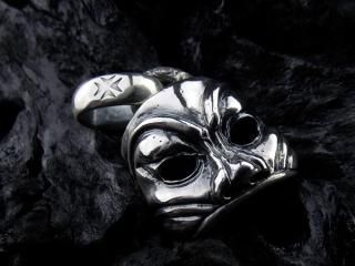 Mask Pendant (Maltese Cross Stamp) [P-45]
