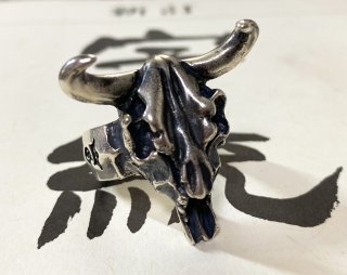 Buffalo Skull Ring [R-160]