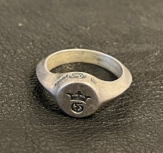 G&Crown Small Signet Ring [R-88]
