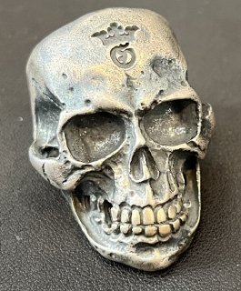 Large Skull Ring with Jaw 2nd generation [R-12]