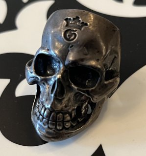 Large Skull Ring with Jaw 3rd generation [R-140]