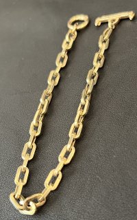 14k Gold 4.3Chain & 1/16 T-bar Bracelet [14k-04]