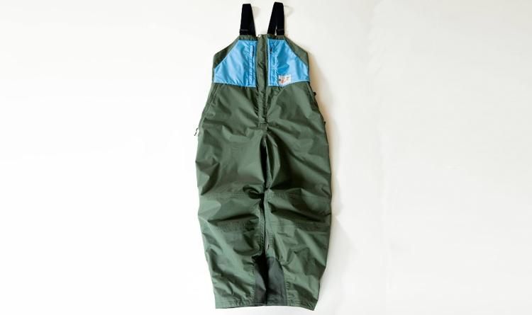 BOGEN SWING PANTS膝の立体裁断