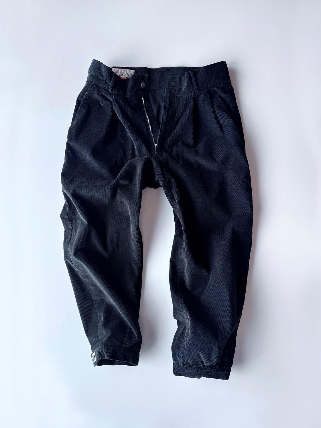 ボーゲン BOGEN ADJUSTER CORD PANT ブラック Mサイズ ADJUSTER CORD PANT