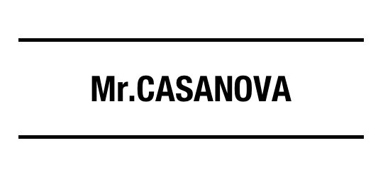 Mr.CASANOVA ミスターカサノバ通販