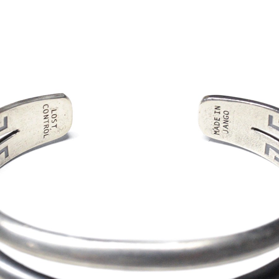 LOST CONTROL　SILVER BANGLE / DOUBLE