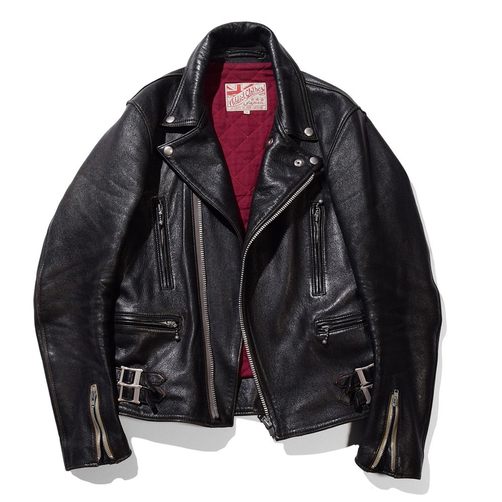 ADDICT CLOTHES JAPAN SHEEPSKIN DOUBLE RIDERS JACKET