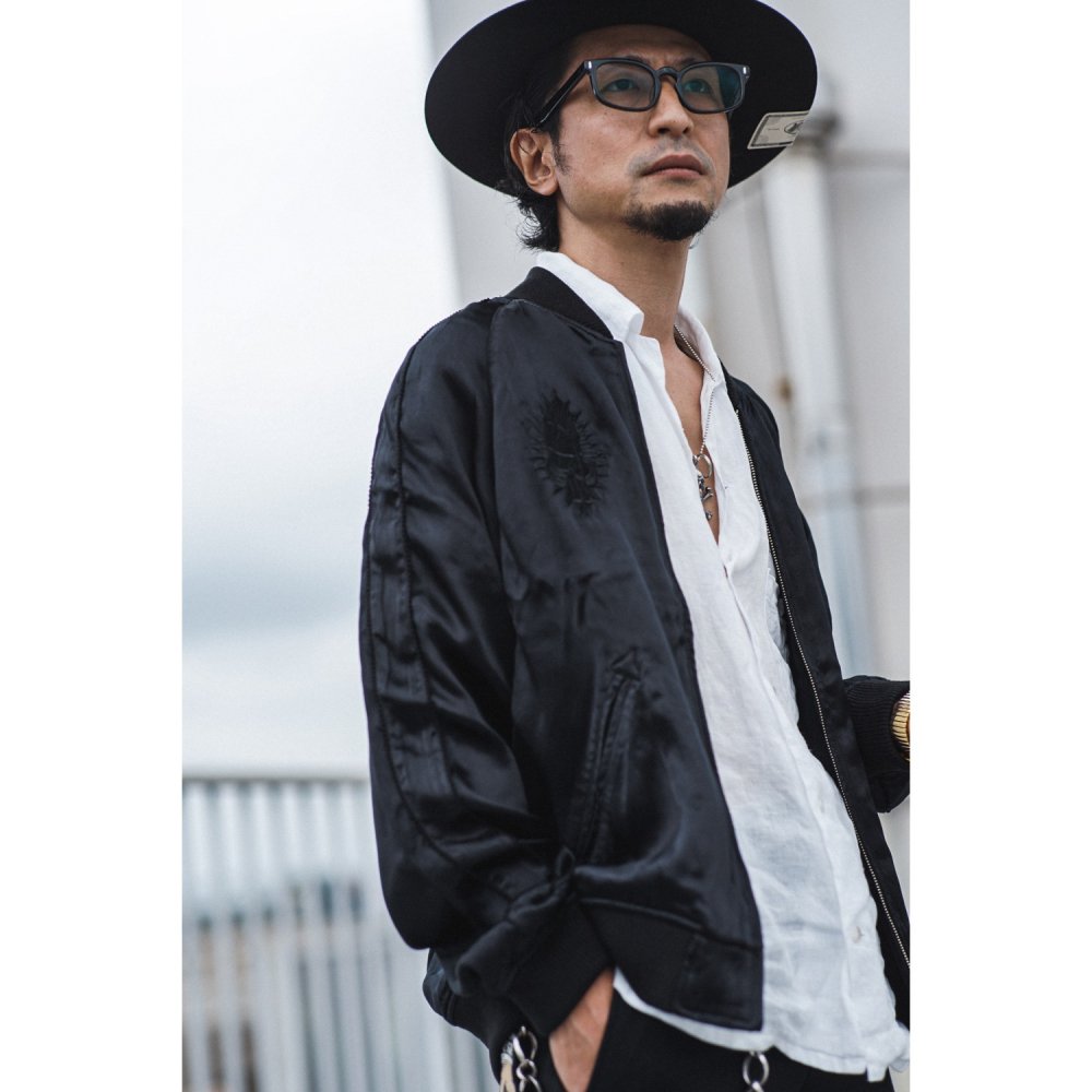 RUDE GALLERY　OTO SKULL × MEX MARIA REVERSIBLE SOUVENIR JACKET - ROAD LIMITED