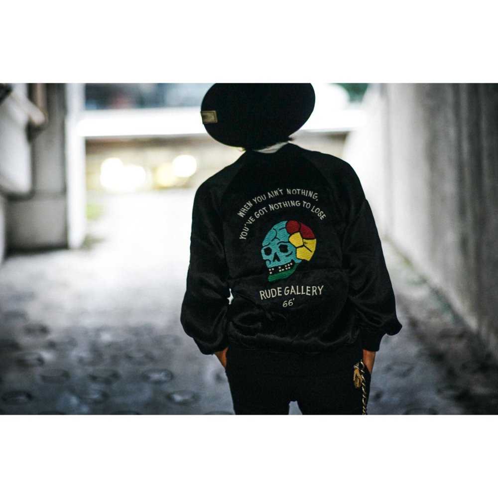 RUDE GALLERY　OTO SKULL × MEX MARIA REVERSIBLE SOUVENIR JACKET - ROAD LIMITED