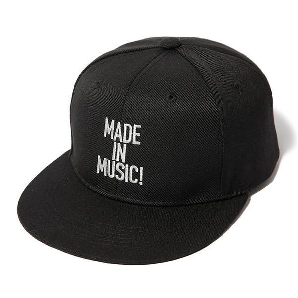 MADE IN MUSIC SNAPBACK CAP