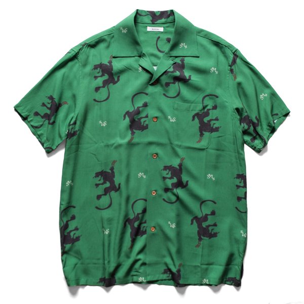 s/s aloha shirts “black panther”