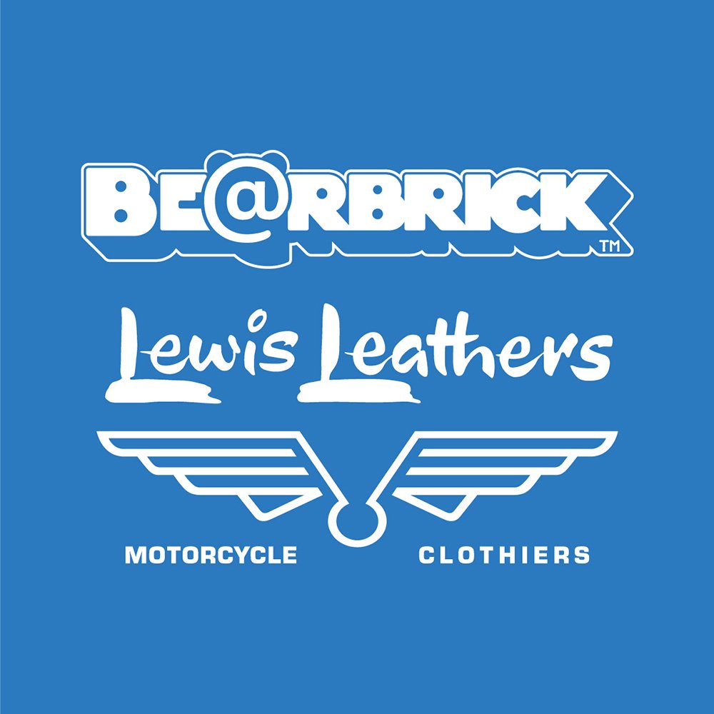 LEWIS LEATHERS BE@RBRICK × Lewis Leathers 400%＆100% set